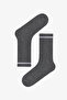Shiny Nature Striped Cotton Glitter 5 Pairs of Socks - 5