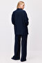 Women's Textured Wide-Leg Pants - 5