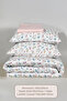Lyra 100% Cotton Single Elastic Sheet Duvet Cover Set Green - 6