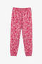 Girl Child Dusty Rose Mailing Friend Cotton Long Sleeve 2-Piece Pajama Set - 4