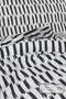 Carlos 100% Cotton Single Fitted Sheet Duvet Cover Set Black - 4