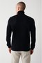 Men's Navy Blue Basic Sweater E005002 - 4