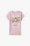 Girl's Yellow Avo-Cardio Short Sleeve 2-Piece Pajama Set - 5