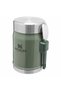 Classic Food Thermos with Spoon 0.4 L Green - 2