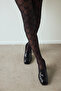 Black Scarlet Ribbon Pantyhose - 3