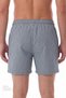 Men's Green Tissue Striped Shorts - 3
