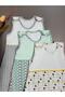 Summer and Spring Non-Fiber, Double Layer Cotton Combed Children's Sleeping Bag 1.0 Tog Fox/ Gray - 3