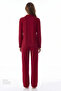 Burgundy Happiness Long Sleeve Shirt Pants Pajama Set - 2