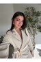Cream Gold Accessory Jacket and Trousers Set - 2
