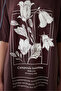 Brown Floral Crew Neck Short Sleeve Cotton Bell Nightdress - Inspired by Flora - 4