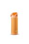 F422 Funtainer Children's Thermos with Straw 0.47L Orange - 4