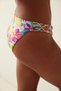 Multicolored Laguna Bikini Bottom with Macrame Detail on the Sides - 4