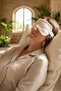 Lavender Filled Yoga, Shavasana, and Meditation Eye Pillow - Natural Fabric Sleep Band - 7