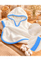 100% Cotton & Hooded Pareo Baby Bathrobe - Soft & Water-Absorbent Baby Towel - Gift - 9