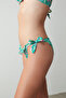Multicolored Palm Neon Brazilian Bikini Bottom - 2