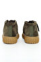 Genuine Suede Leather Rubber Sole Lace-Up Women's Boots - Zb263201 - 4