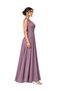 Vs-1021 Infinity Purple Versatile Tie-Up Flared Maxi Dress - 3