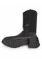 Women's Stretch Below-Knee Boots Thick-Soled Zippered Casual Long Boots - 3