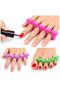 5Pcs Sponge Finger Separator - Nail Polish Painting, Ornament and Art Pedicure Set - 2