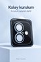 [Kolay Lens] iPhone 17 Compatible 9H Glass Camera Lens Protector with Aluminum Frame and Easy Installation Tool - 5