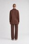 Sim Detailed Cashmere Double Set Brown - 3