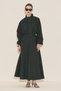 Dress with Wide Sleeves Design Black - 5