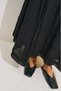 Asymmetric Draped Piece Skirt Black - 6