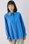 Lenny Shirt with Flower Detail Blue - 3