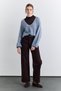 Soft Textured Sweater Blue - 4