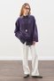 Chunky Oversized Sweater Purple - 4