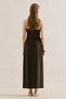 Linen Mixed Natural Skirt Pants Brown - 6