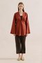 Linen Pleated Kimono Jacket Tile - 5
