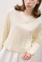 Round Neck Crop Bluz Soft Sari - 5