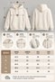 Unisex Basic Sweatshirt Kapüşonlu Üst Lacivert - 8