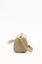 Suede Mini Oval Bag Mink - 7