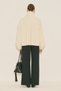 Melva Wide Sleeves Short Trench Coat Vanilla - 8