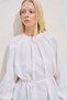 Balon Kol Belted Tunic Ecru - 4
