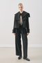 Button-Detail Jacket Black - 3