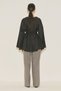 100% Linen Volume Tunic Brown - 6