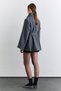 Wide Sleeve Belted Jacket Gray - 5