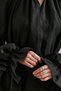 Gi̇peli̇ Linen Balloon Sleeve Blush Black - 4
