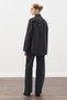 Classic Shirt with Wide Cuffs Black - 5