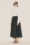 High-Collar Short Shirt Ecru - 7