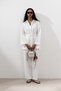 Linen Waist Tie Tunic Ecru - 2
