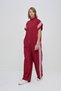 Sleeveless Stripe Detailed Zippered Jumpsuit - 5