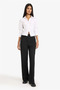 Women's Canvas Trousers F6214Ax/Bk27 - 2