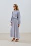Mi̇la Pi̇celi̇ Folding Dress Blue - 3