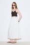 Pilified Wide Skirt Ecru - 4