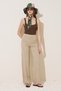 Wide Long Leg Swimsuit Pants Green - 4