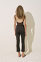 Flare Paça Tesettür Swimwear Pants Brown - 5